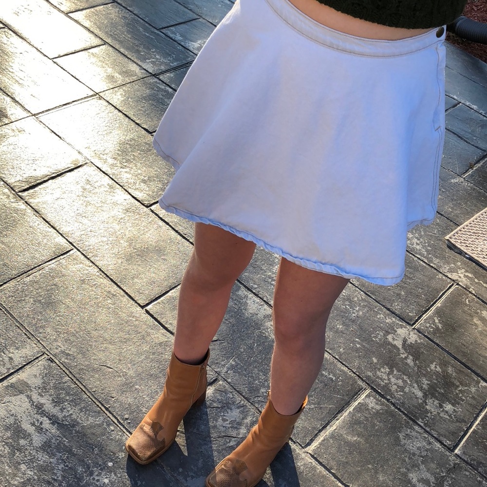 American Apparel Denim Circle Skirt